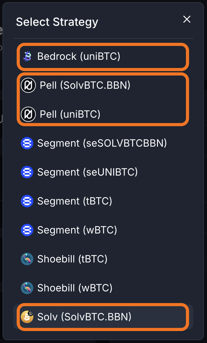 Bitcoin staking options